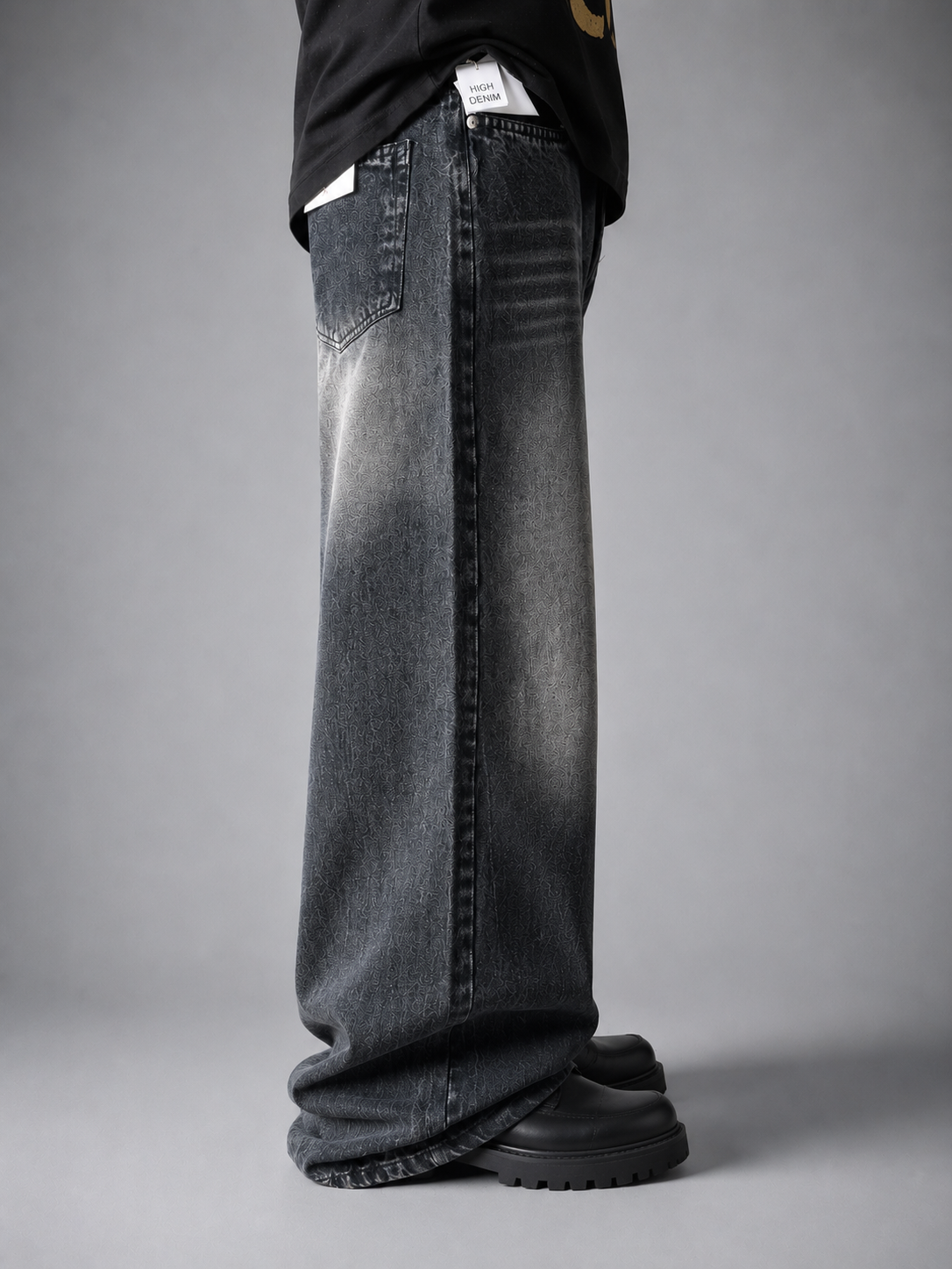BLACK BAGGY