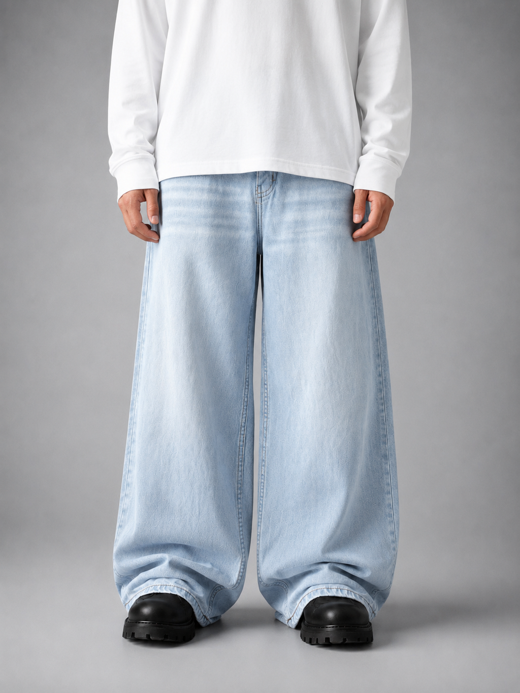 ICE BLUE BAGGY