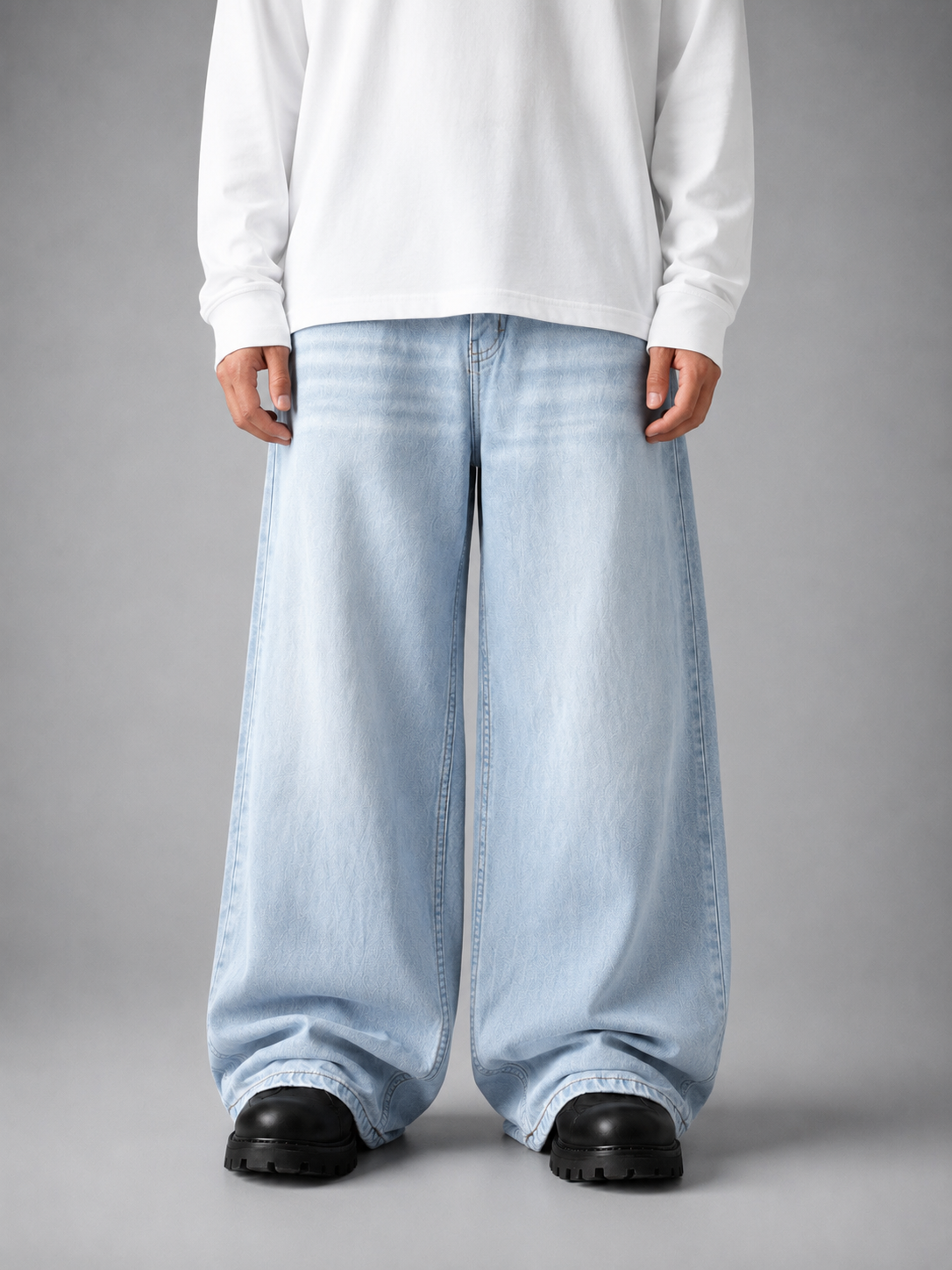 ICE BLUE BAGGY