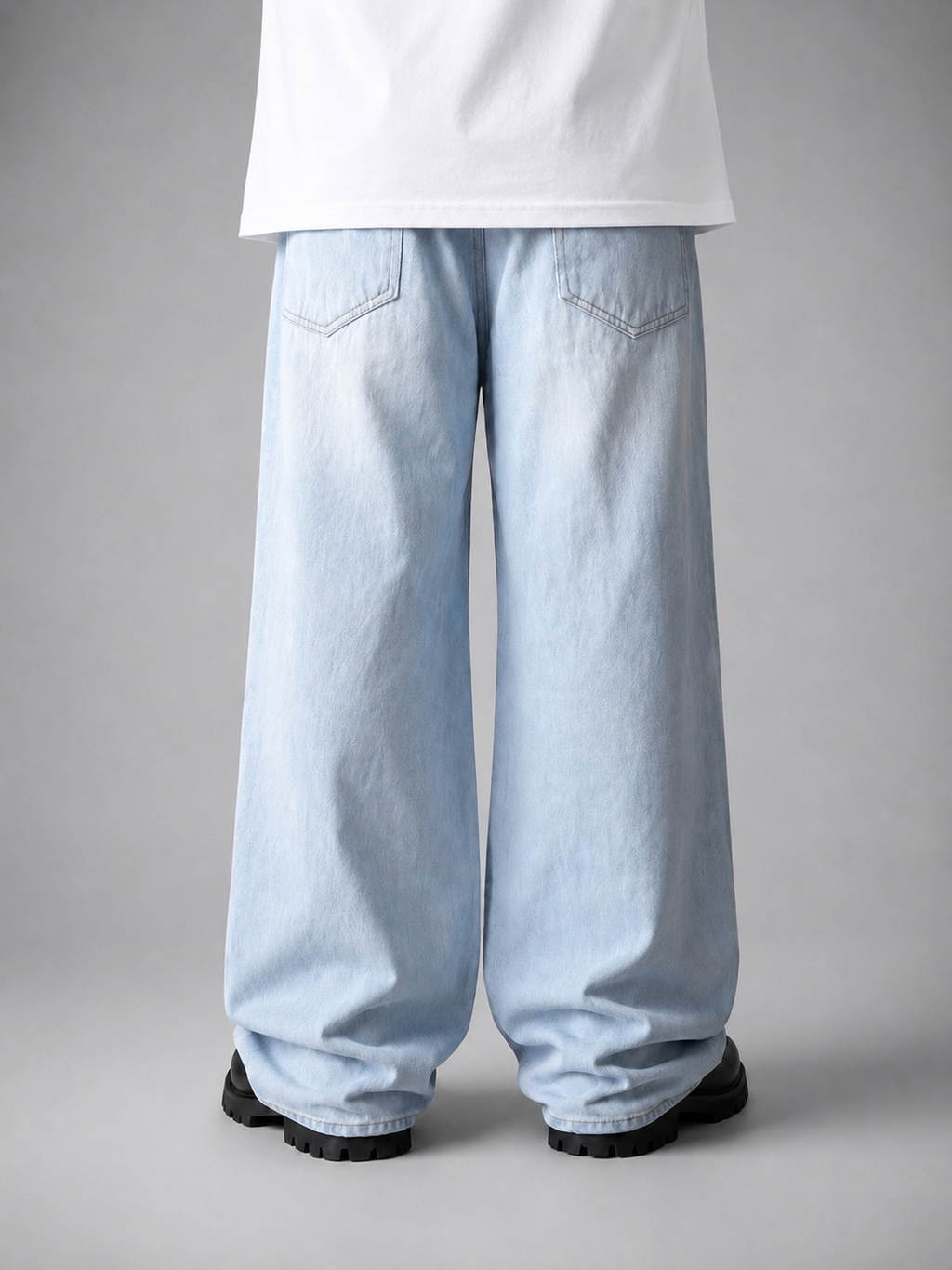 ICE BLUE BAGGY